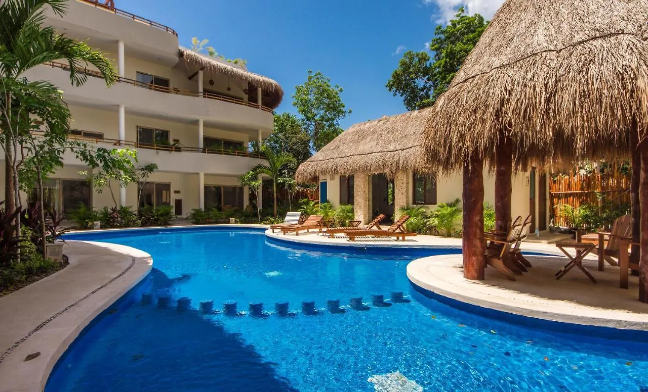 Apartamento Kitesurfer's paradise condo&jacuzzi&deck&pool Tulum México